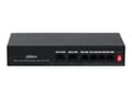 Miniatyrbild 1 av 2: Dahua Technology PoE DH-PFS3006-4ET-36, Fast Ethernet (10/100), Strömförsörjning via Ethernet (PoE) stöd