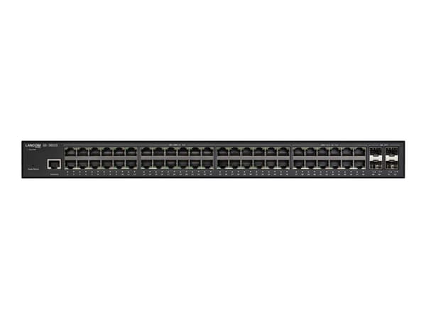 LANCOM GS-3652X - Switch - L3 - Styrt - 36 x 10/100/1000 + 12 x 100/1000/2.5G + 4 x 10 Gigabit SFP+ - rackmonterbar Sort