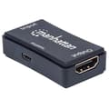 Miniatyrbillede 5 af 7: Manhattan HDMI Repeater, 4K@60Hz, Aktiv, Forstærker HDMI-signal op til 40m, Sort, Tre års garanti