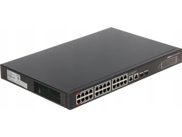 Dahua Technology PoE NET SWITCH 24PORT 1000M/ PFS3228-24GT-360-V2 DAHUA, Ikke administreret, L2, Gigabit Ethernet (10/100/1000), Gigabit Ethernet, St