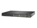 Miniatyrbild 1 av 4: HPE Aruba 6300F - Switch - L3 - Administrerad - 24 x 10/100/1000 (PoE+) + 4 x 50 Gigabit Ethernet SFP56 - främre till bakre luftflöde - rackmonterbar