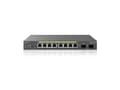 Pikkukuva 2 / 5: EnGenius FitSwitch 8 PoE, Managed, L2+, Gigabit Ethernet (10/100/1000), Full duplex, Power over Ethernet (PoE), Rack mounting