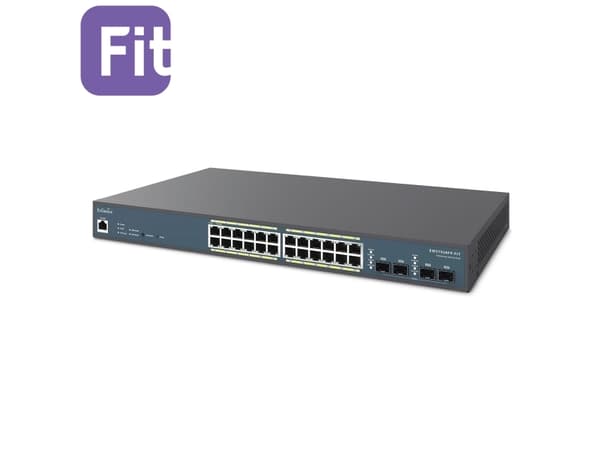 EnGenius FitSwitch 24 Full PoE, Managed, L2/L3, Gigabit Ethernet (10/100/1000), Power over Ethernet (PoE)
