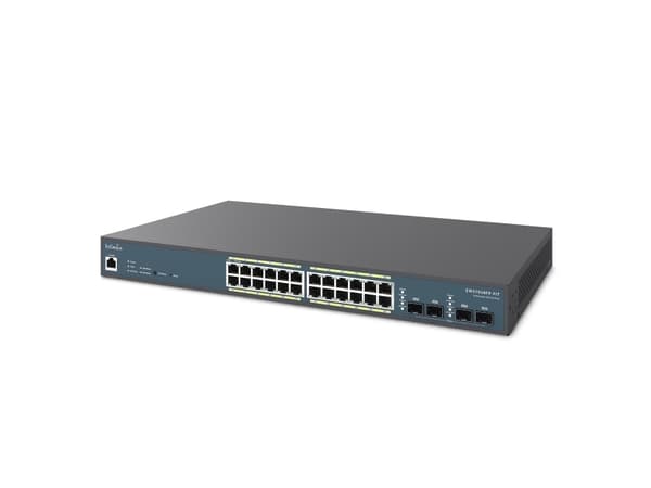 EnGenius FitSwitch 24 Full PoE, Managed, L2/L3, Gigabit Ethernet (10/100/1000), Power over Ethernet (PoE)