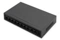 Miniatyrbild 2 av 5: DIGITUS - Switch - IEEE 802.3af, IEEE 802.3at - ostyrd - 8 x 10/100 (PoE+) + 2 x 10/100 - stationär - PoE+ (60 W)