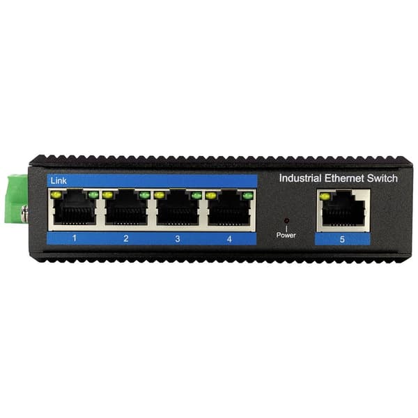 LogiLink NS200 Industrial Ethernet Switch 5 Port 10 / 100 MBit/s