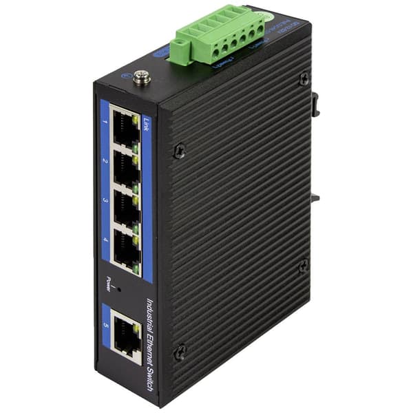 LogiLink NS200 Industrial Ethernet Switch 5 Port 10 / 100 MBit/s