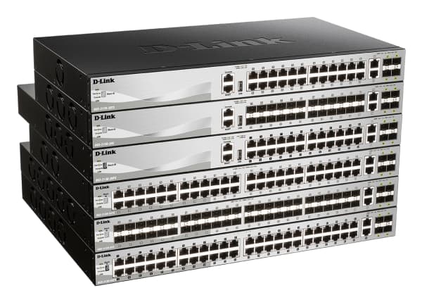 D-Link DGS 3130-30PS - Switch - L3 Lite - Administrerad - 24 x 10/100/1000 (PoE+) + 2 x 10 Gigabit Ethernet + 4 x 10 Gigabit SFP+ - skrivbordsmodell,