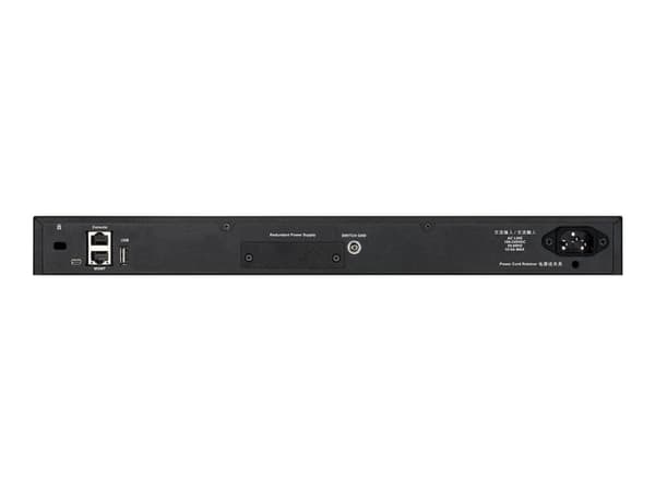 D-Link DGS-3130-54PS/E, Administreret, L3, Gigabit Ethernet (10/100/1000), Strøm over Ethernet (PoE), Stativ-montering