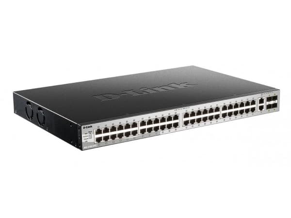 D-Link DGS-3130-54PS/E, Administreret, L3, Gigabit Ethernet (10/100/1000), Strøm over Ethernet (PoE), Stativ-montering