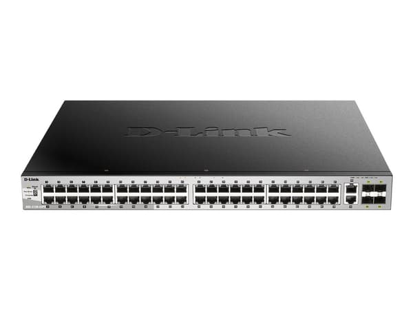 D-Link DGS-3130-54PS/E, Administreret, L3, Gigabit Ethernet (10/100/1000), Strøm over Ethernet (PoE), Stativ-montering
