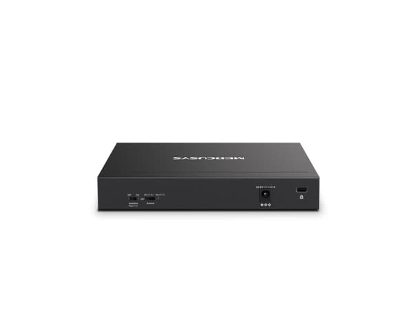 Mercusys MS108GP, Håndtert, Gigabit Ethernet (10/100/1000), Full tosidig, Strøm over Ethernet (PoE), Kan monteres på vegg