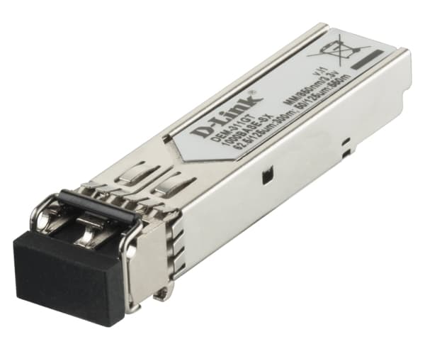 D-Link DEM 311GT - SFP (mini-GBIC) transceiver modul - GigE - 1000Base-SX - LC multimodus - op til 550 m - 850 nm
