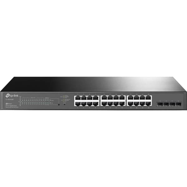 TP-LINK JetStream TL-SG2428P Nätverks-switch 24 + 4 Port 10 / 100 / 1000 MBit/s PoE-funktion