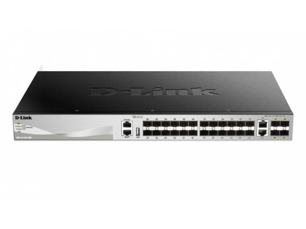 D-Link DGS-3130-30S/E, Hallittu, L3, 10G Ethernet (100/1000/10000)