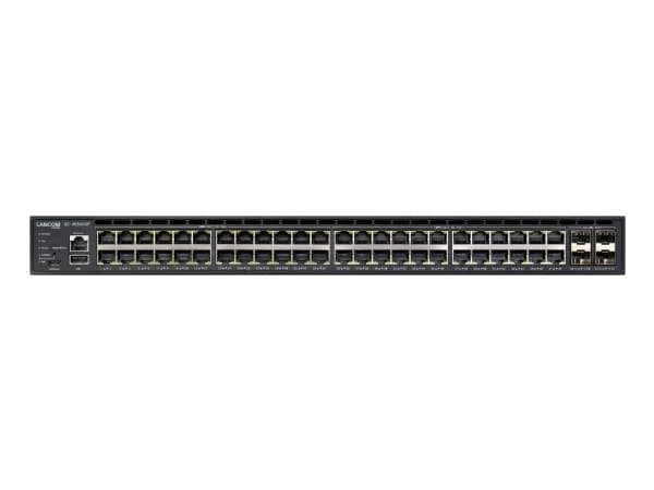 LANCOM GS-4554XUP - Switch - L3 - Administrerad - 24 x 100/1000/2.5G (PoE++) + 24 x 10/100/1000 (PoE+) + 4 x SFP+ + 2 x QSFP+ - skrivbordsmodell, rac