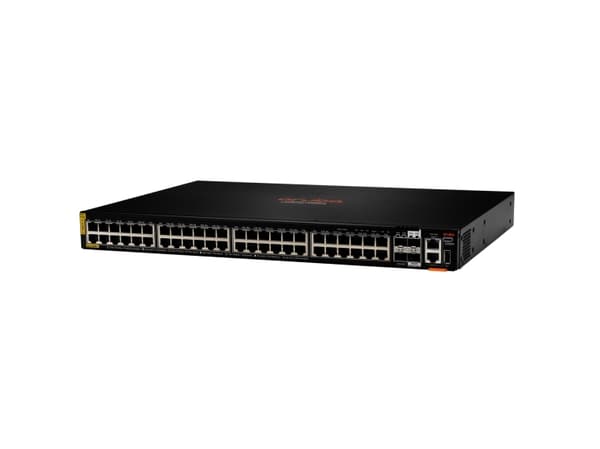 HPE Aruba 6200M 48G Class4 PoE 4SFP+ Switch - Switch - Max. Stacking Distance 10 km - L3 - Styrt - 48 x 10/100/1000 (PoE+) + 4 x 1 Gigabit / 10 Gigab