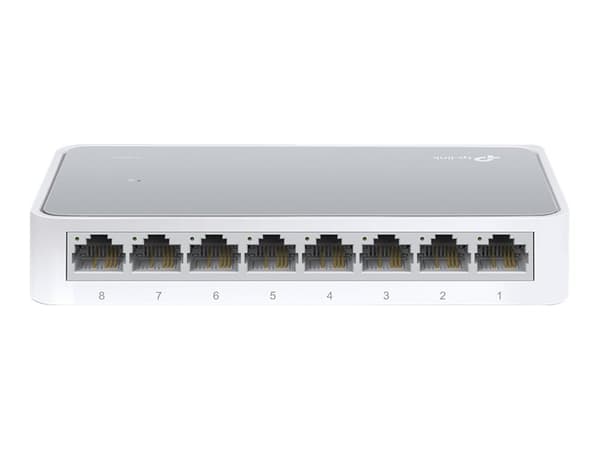 TP-Link TL-SF1008D - V11 - switch - ohanterad - 8 x 10/100 - skrivbordsmodell