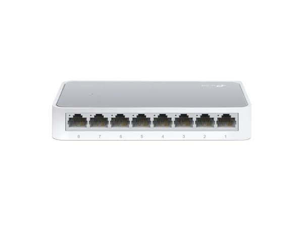 TP-Link TL-SF1008D - V11 - switch - ohanterad - 8 x 10/100 - skrivbordsmodell
