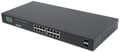 Miniatyrbillede 1 af 8: Intellinet Gigabit Ethernet PoE+-switch med 2 SFP-porte og LCD-skærm - Switch - Uadministreret - 16 x 10/100/1000 (PoE+) + 2 x Gigabit SFP - Desktop,