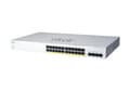 Miniatyrbild 1 av 6: Cisco Business 220-serien CBS220-24FP-4G - Switch - Smart - 24 x 10/100/1000 (PoE+) + 4 x Gigabit SFP (Uplink) - rackmonterbar - PoE+ (382 W)
