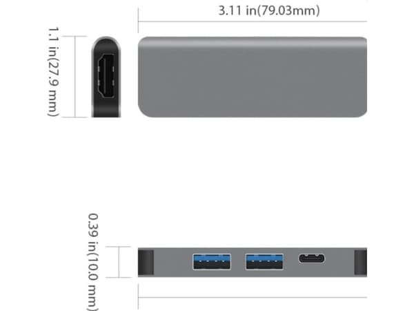 Jcpal Linx USB-C Station/Replicator (JCP6189)