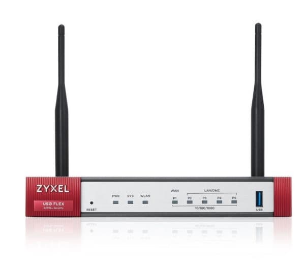 Zyxel ZyWALL USG FLEX 50AX - Brannvegg - 4 porter - 1GbE - Wi-Fi 6 - 2.4 GHz, 5 GHz - skystyring