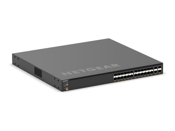 NETGEAR M4350 Series M4350-24F4V - Switch - L3 - Administrerad - 24 x 10 Gigabit SFP+ + 8 x 25 Gigabit SFP28 - rackmonterbar