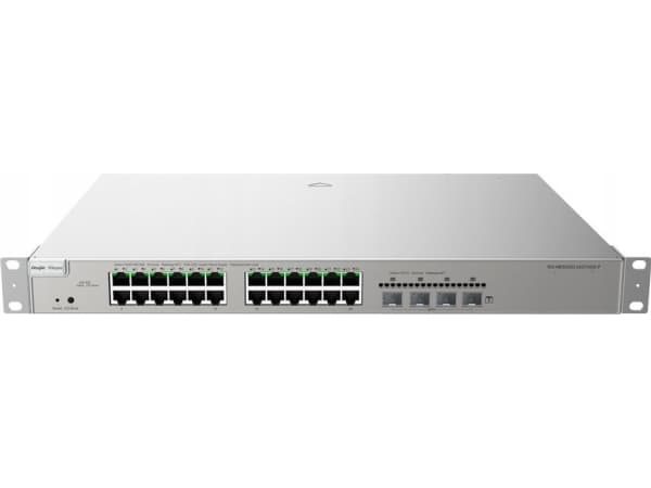 Kytkin|RUIJIE|Tyyppi L3|24x10Base-T / 100Base-TX / 1000Base-T|4xSFP+|PoE+-yhteydet 24|RG-NBS5200-24GT4XS-P