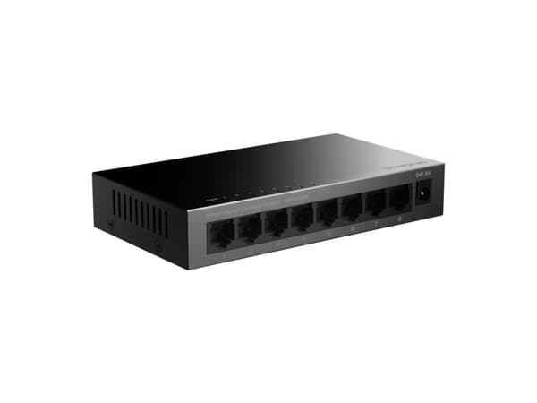Strong SW8000M - Switch - Gigabit, metall - ohanterad - 8 x 10/100/1000 - skrivbordsmodell