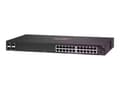 Pikkukuva 1 / 5: Šakotuvas Hewlett Packard (HP) Aruba 6100 JL678A 24x 10/100/1000-BASE-T ir 4x 1G/10G-SFP, 370 W PoE / PoE+