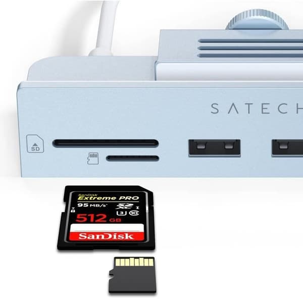 Hub iMac 24'' USB-C 5 in 1 Satechi Blue