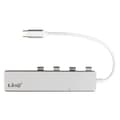 Miniatyrbild 2 av 4: USB Typ C-hub med 4 LinQ USB-portar