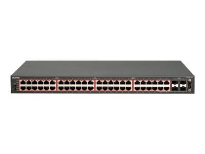 Avaya Ethernet Routing Switch 4548GT-PWR - Switch - Administrerad - 48 x 10/100/1000 (PoE) + 4 x kombinations-SFP - skrivbordsmodell - PoE Svart