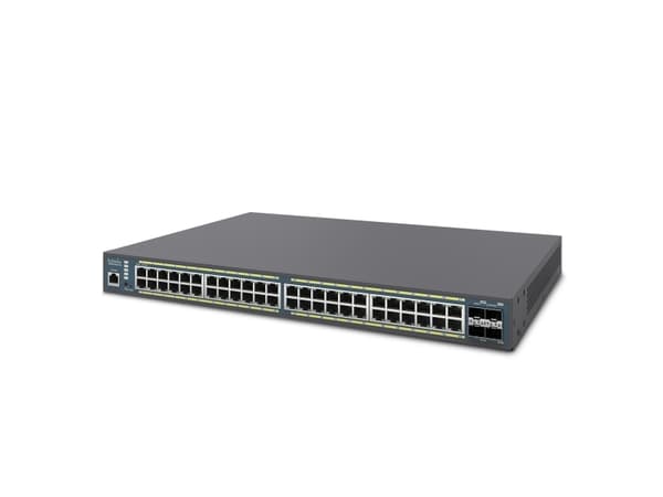 Cablenet EWS7952P-FIT, hanterad, L2, Gigabit Ethernet (10/100/1000), Strömförsörjning via Ethernet (PoE) stöd, Rackmontering