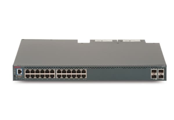 Avaya ERS 5928GTS, Håndtert, L2/L3, Gigabit Ethernet (10/100/1000), Full tosidig, Rack-montering, 1U