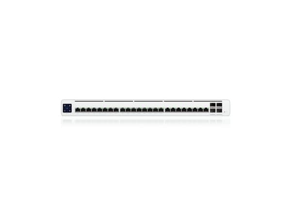 Ubiquiti UISP Professional - Switch - Styrt - 16 x 10/100/1000 (PoE) + 4 x 1 Gigabit / 10 Gigabit SFP+ + 8 x 10/100/1000 - stasjonær - PoE