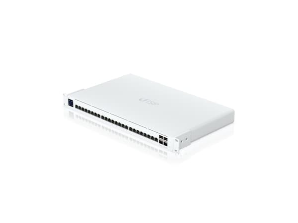 Ubiquiti UISP Professional - Switch - Styrt - 16 x 10/100/1000 (PoE) + 4 x 1 Gigabit / 10 Gigabit SFP+ + 8 x 10/100/1000 - stasjonær - PoE