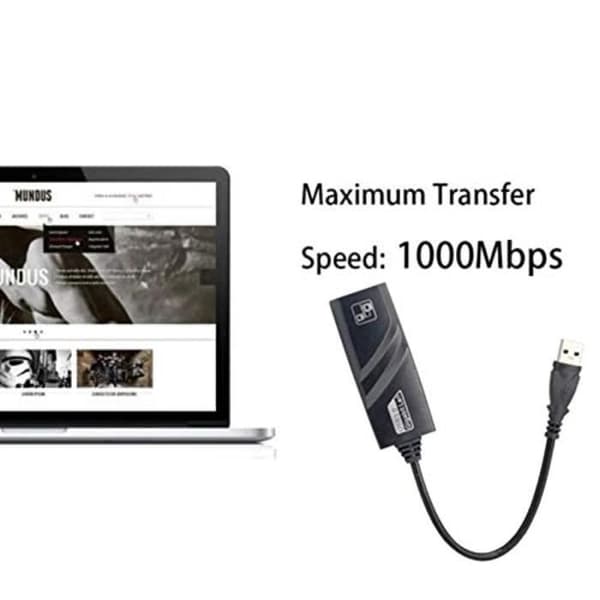 Annan USB-kringutrustning M3PD0 USB 3. till Ethernet RJ45 LAN Nätverkskabeladapter PC MAC1/1/1 Gigabit Hub