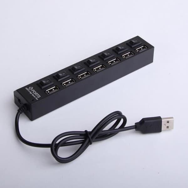 HUB 1 x USB 2.0 7 Port Hub