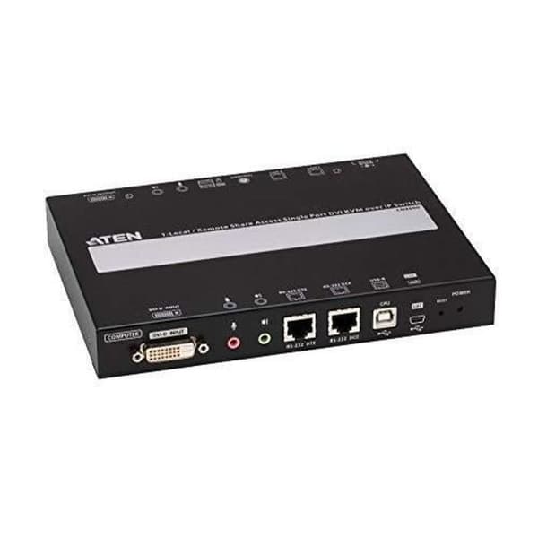 KVM över IP - ATEN - CN9600 - DVI - Svart - DVI-gränssnitt