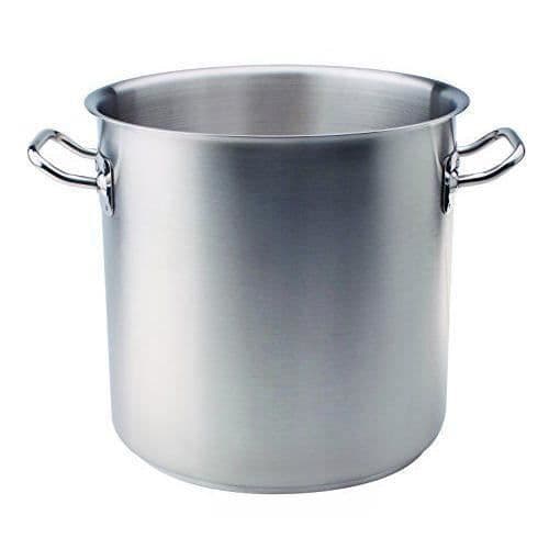 Pentole Agnelli COIX3103E40 - KVM SWITCH - Hög kastrull med 2 handtag, i 18/10 rostfritt stål, silver 40x34x40 cm stål