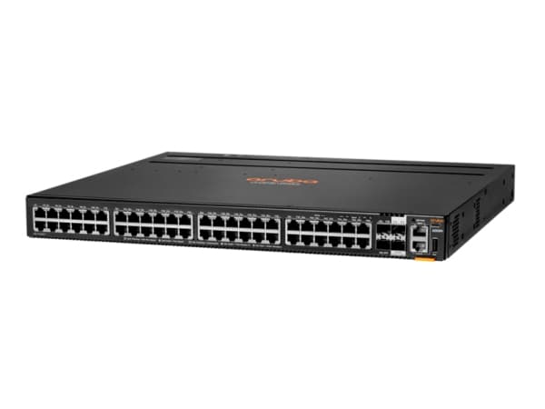 HPE Aruba 6200M 48G 4SFP+ Switch - Switch - max. staplingsavstånd 10 kms - L3 - Administrerad - 48 x 10/100/1000 + 4 x 1 Gigabit/10 Gigabit SFP+ (upp