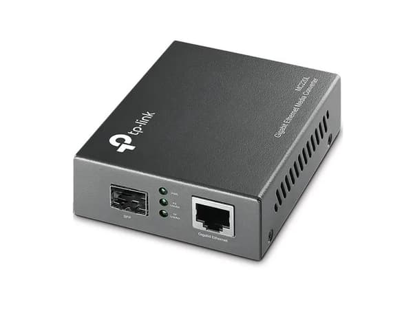 TP-Link MC220L, 1000 Mbit/s, IEEE 802.1ab, IEEE 802.3i, IEEE 802.3u, IEEE 802.3z, Gigabit Ethernet, 1000 Mbit/s, UTP 5e, 5, SFP