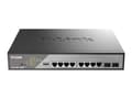 Pikkukuva 2 / 5: D-Link DSS-200G-10MPP/E, Managed, L2, Gigabit Ethernet (10/100/1000), Full duplex, Power over Ethernet (PoE), 1U