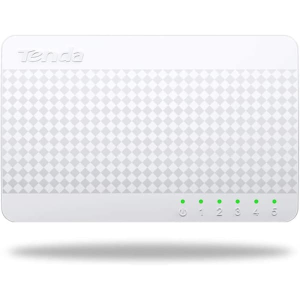 TENDA S105 Ethernet-switch - 5 megabitportar 10/100 mbps RJ45 - Plug&Play