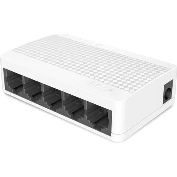 TENDA S105 Ethernet-switch - 5 megabitportar 10/100 mbps RJ45 - Plug&Play