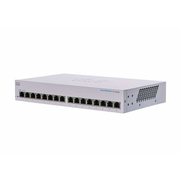 CISCO CBS110 Unmanaged 16-ports GE CBS110 Unmanaged 16-ports GE Grå