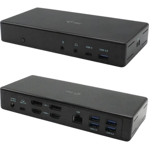 i-tec - USB-C dockningsstation för 4 skärmar -