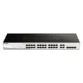 Miniatyrbild 1 av 2: Switch - DLINK - DGS-1210-28/E - 24 portar 10/100 - 4 portar Gigabit SFP - Rackmonterbar